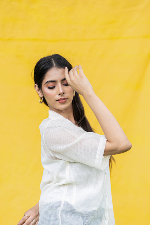 Raqeeb Sheer Shirt